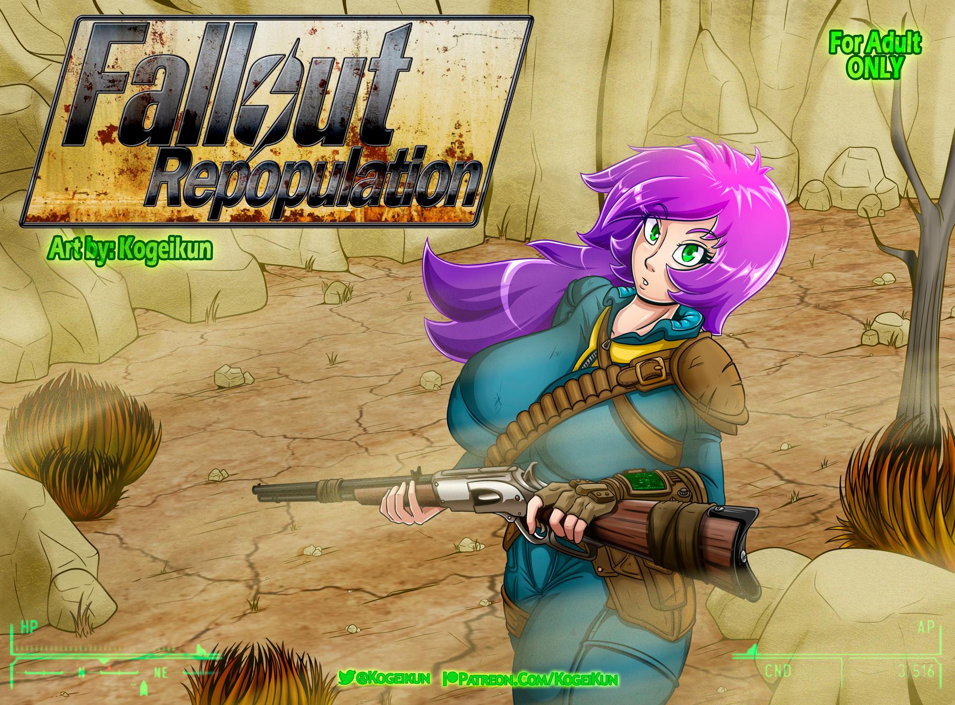 Fallout Shelter: Repopulation - adult comic cover