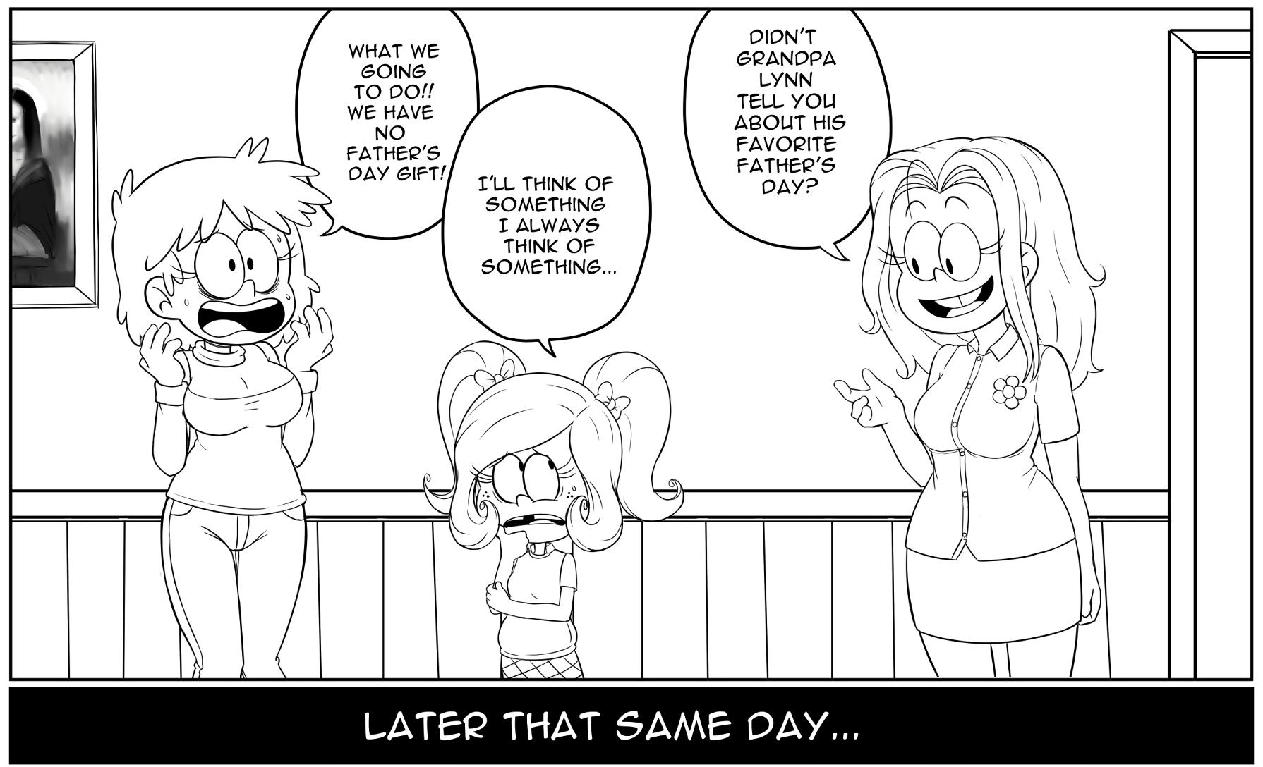 Father's day - RedKazE - adult comic cover