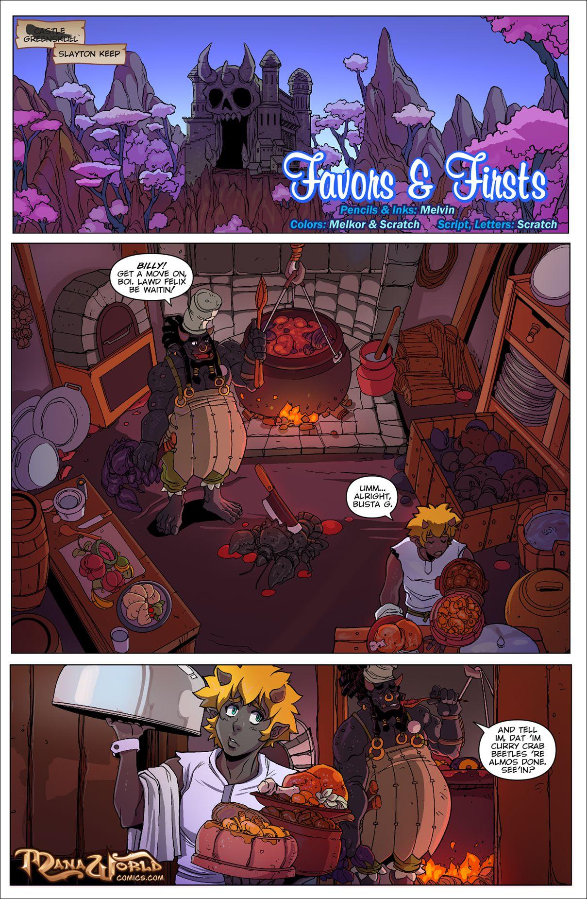 Favors And Firsts - adult comic cover