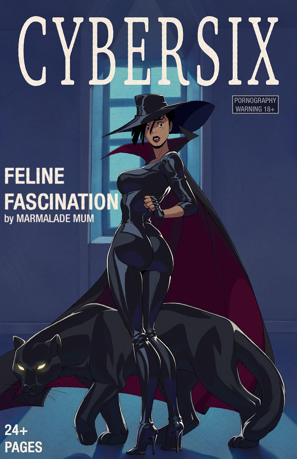 Feline Fascination - adult comic cover