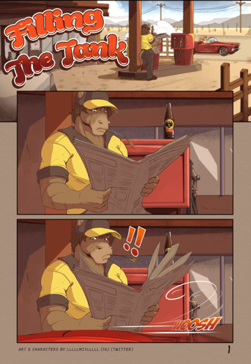 Filling The Tank - Read free adult comic online