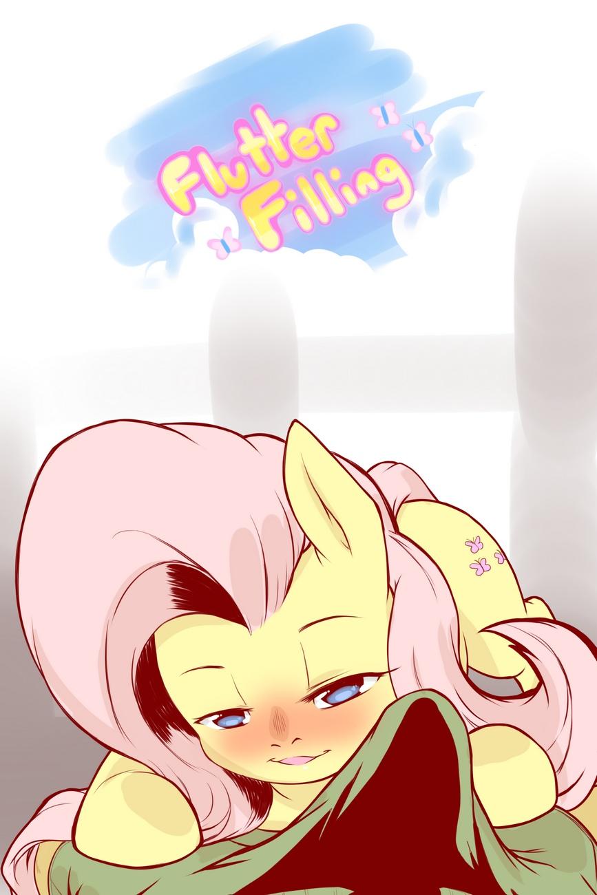 Flutter Filling - adult comic cover