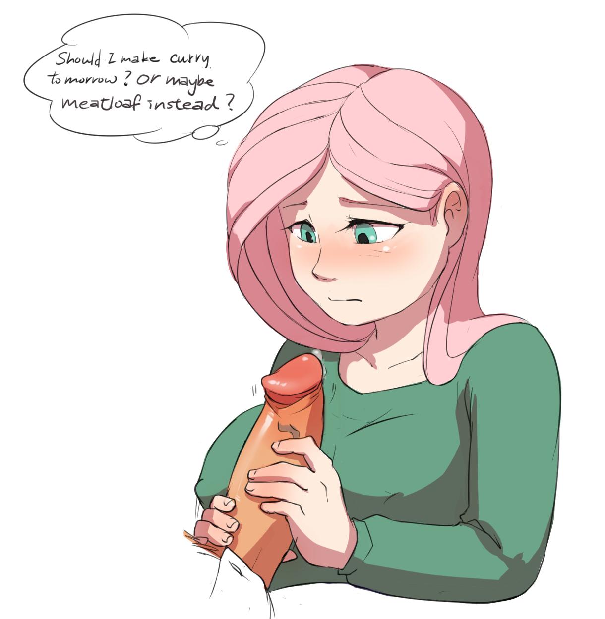 Fluttershy - adult comic cover