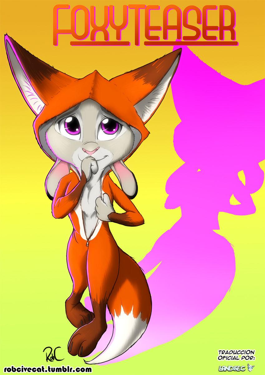 Foxy Teaser - adult comic cover