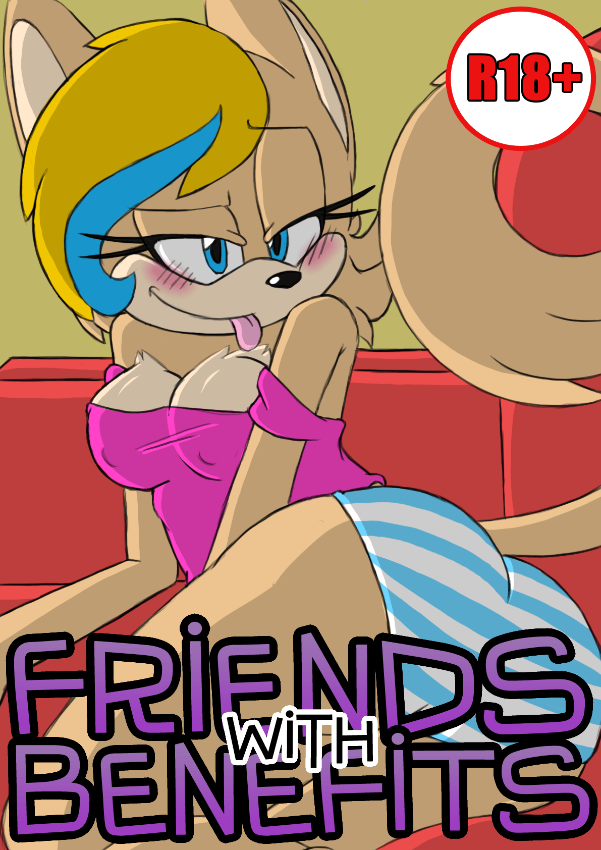 Friends with Benefits - adult comic cover