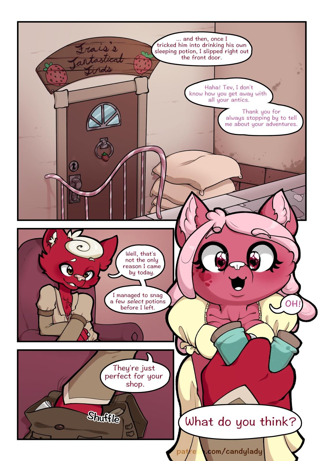 Frosting Filling - adult comic cover