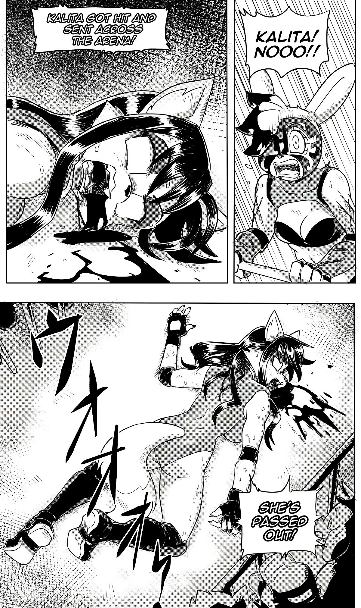 Furry Fight Chronicles 51 - 58 - adult comic cover