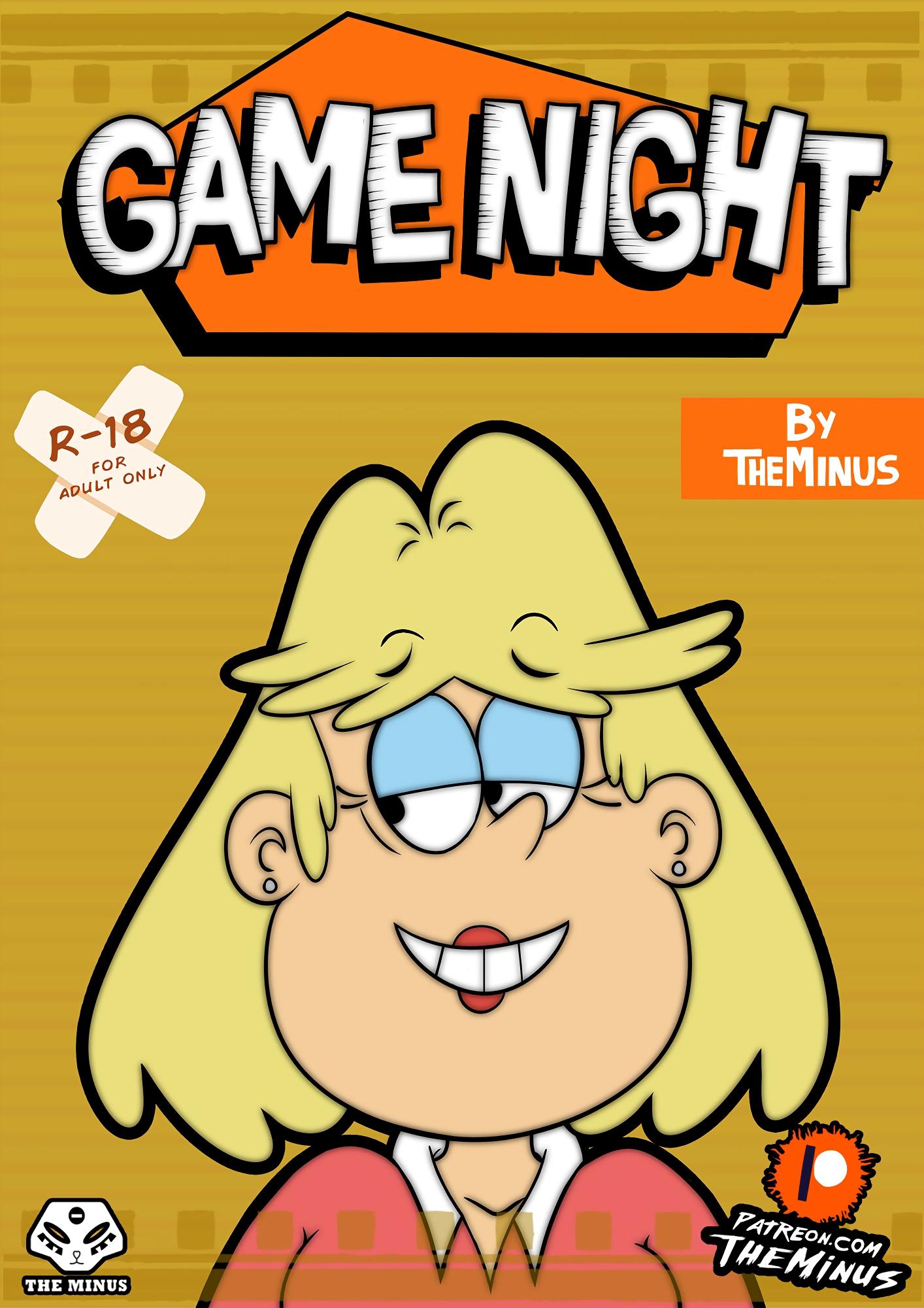 Game Night - The Minus - adult comic cover