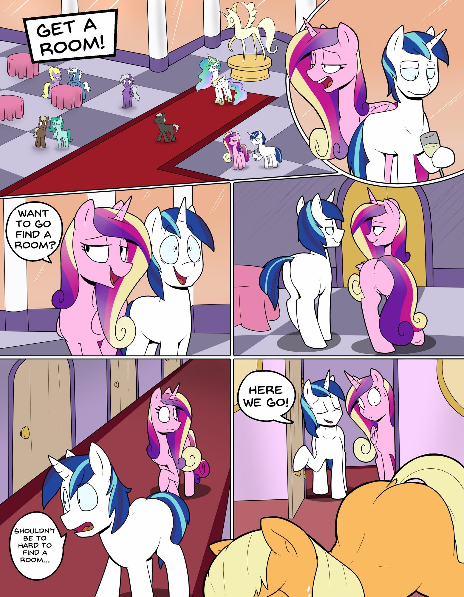 Get a room - adult comic cover
