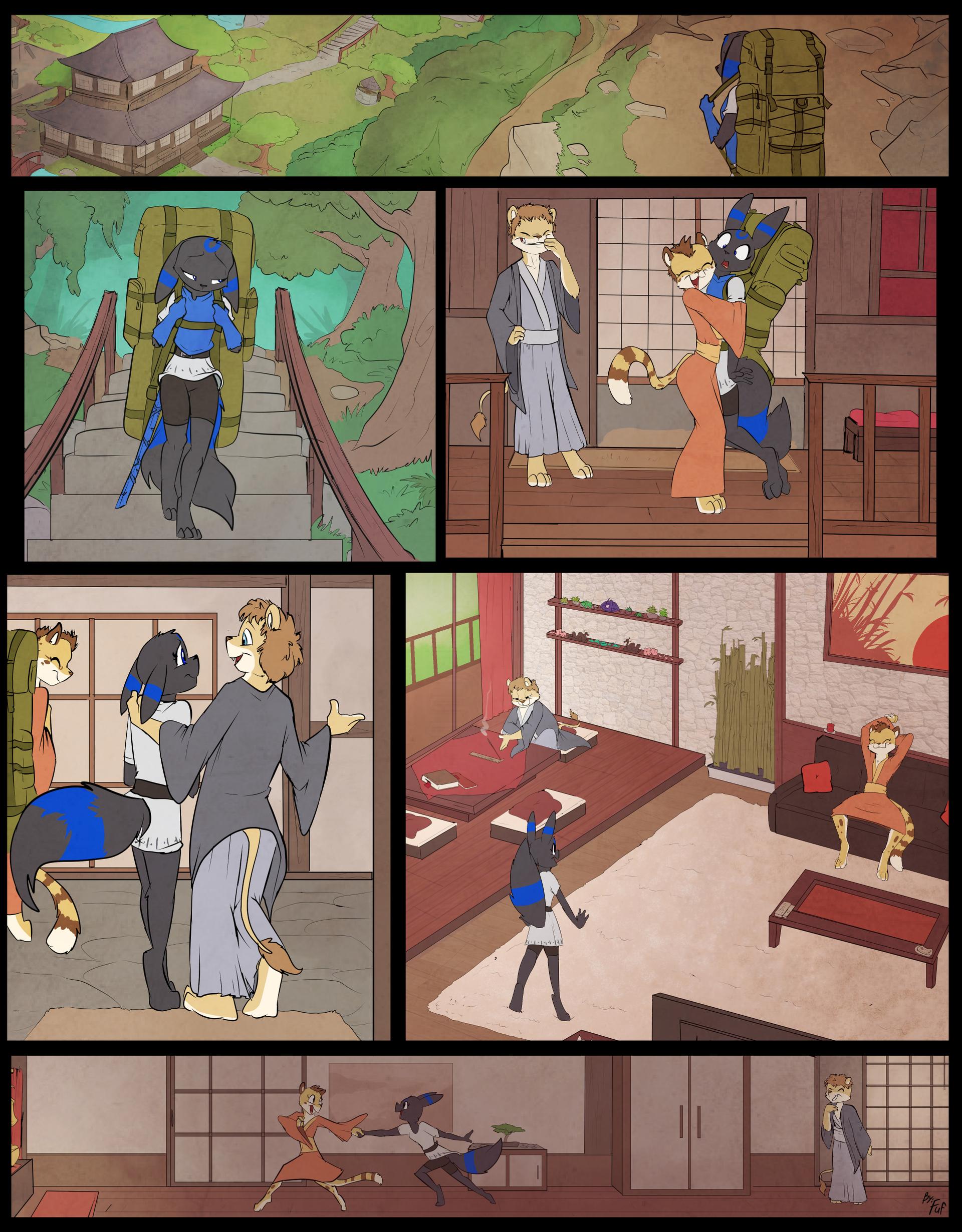 Getting acquainted - adult comic cover