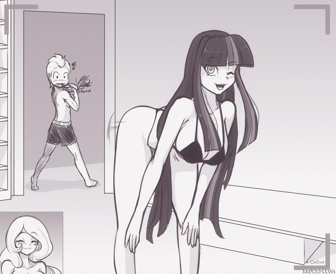 Getting Spiked - adult comic cover