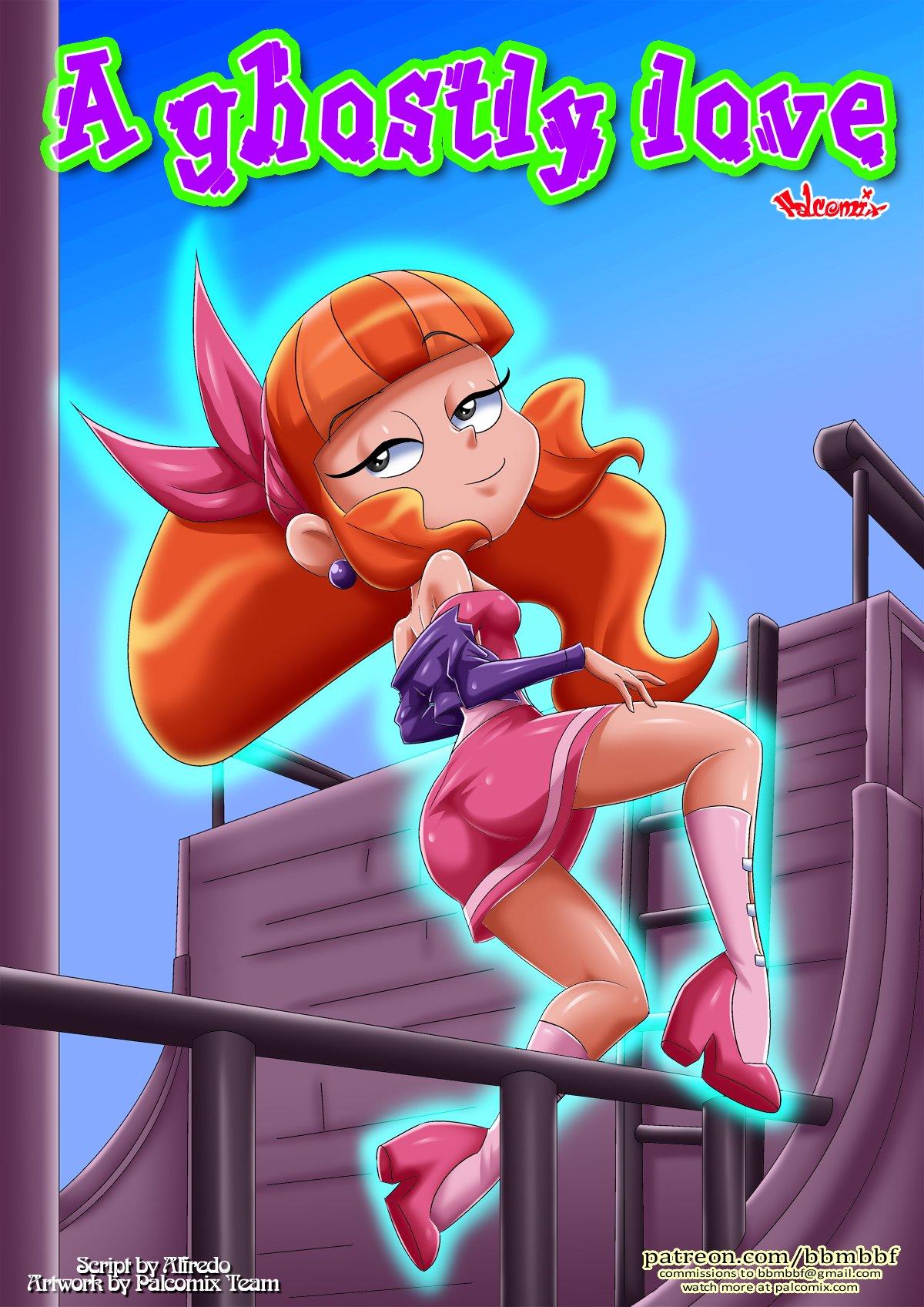 Ghostly Love - adult comic cover