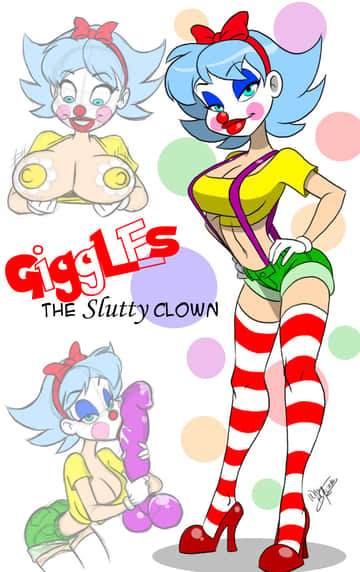 Giggles The Slutty Clown - Read free adult comic online