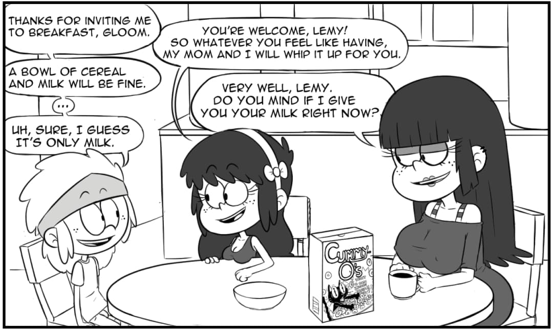 Gloom x Lemy and Maggie - adult comic cover