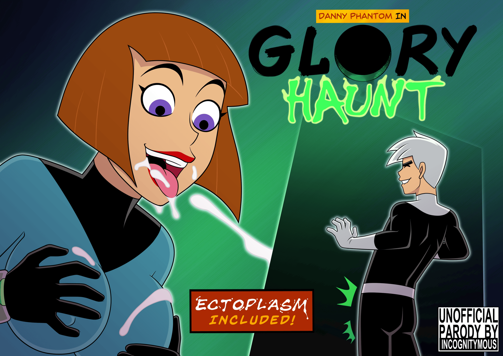 Glory Haunt - adult comic cover