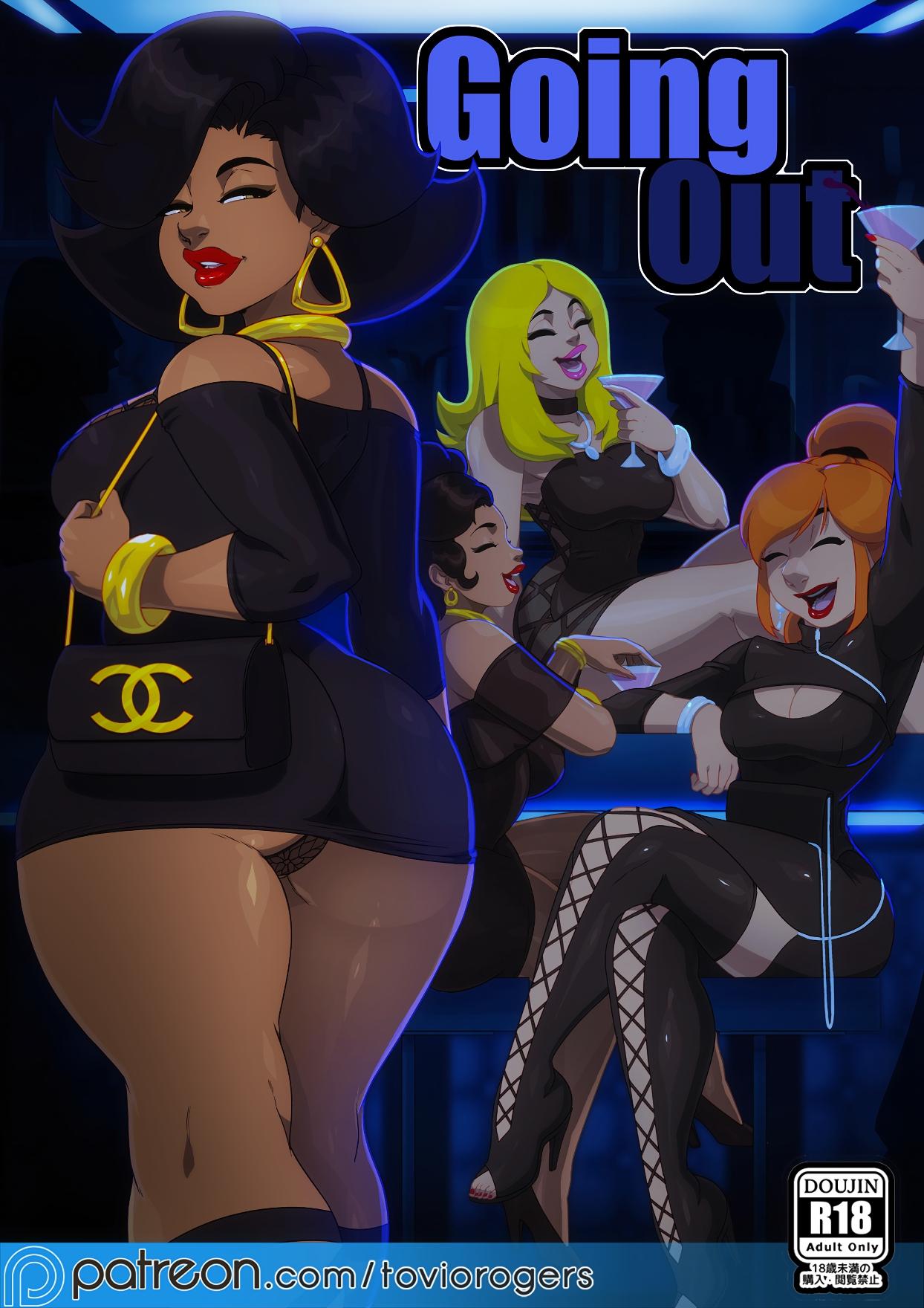 Going Out - adult comic cover