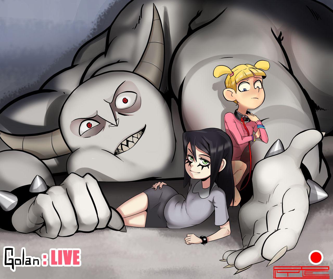 Golan: Live - adult comic cover
