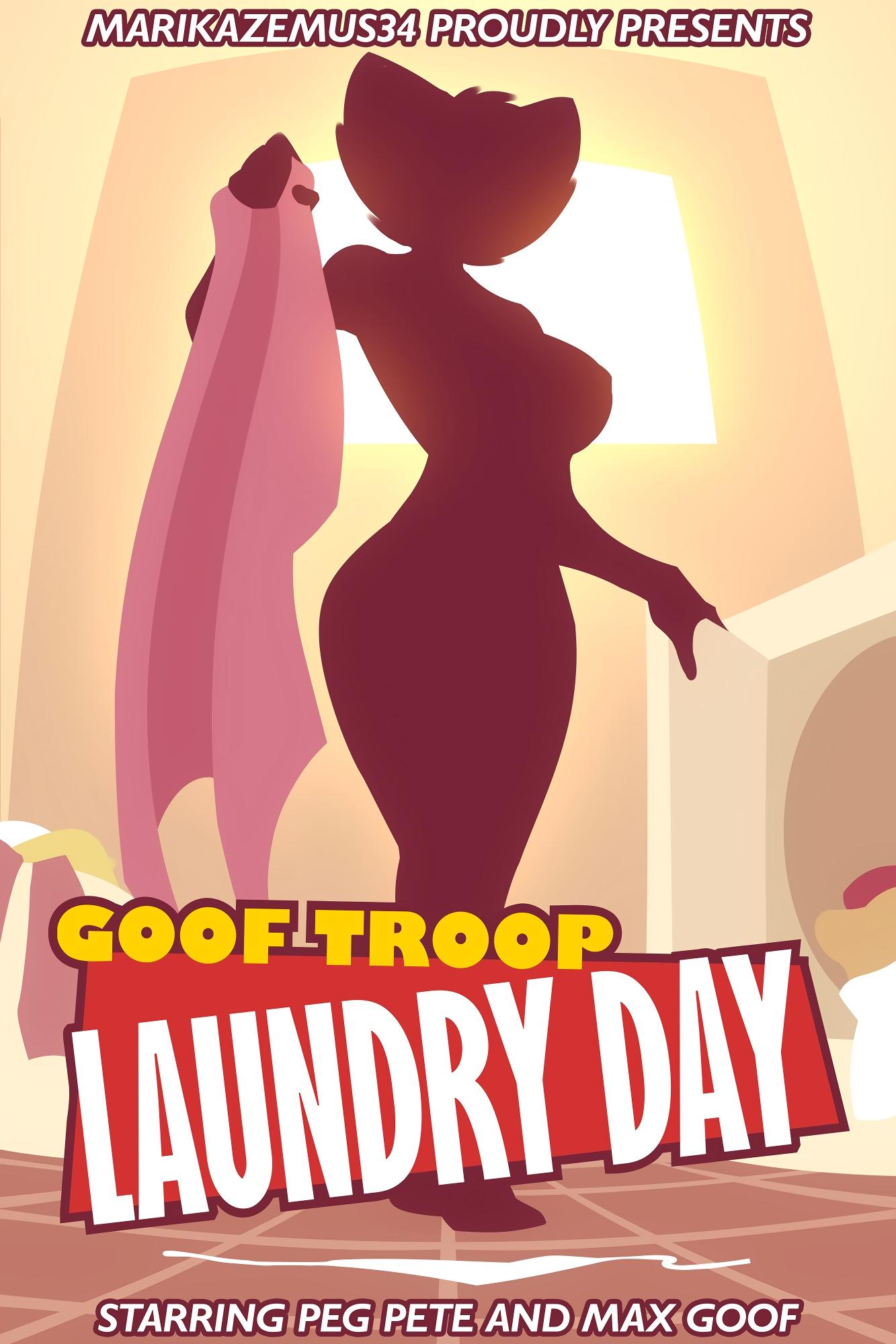 Goof Troop: Laundry Day - adult comic cover