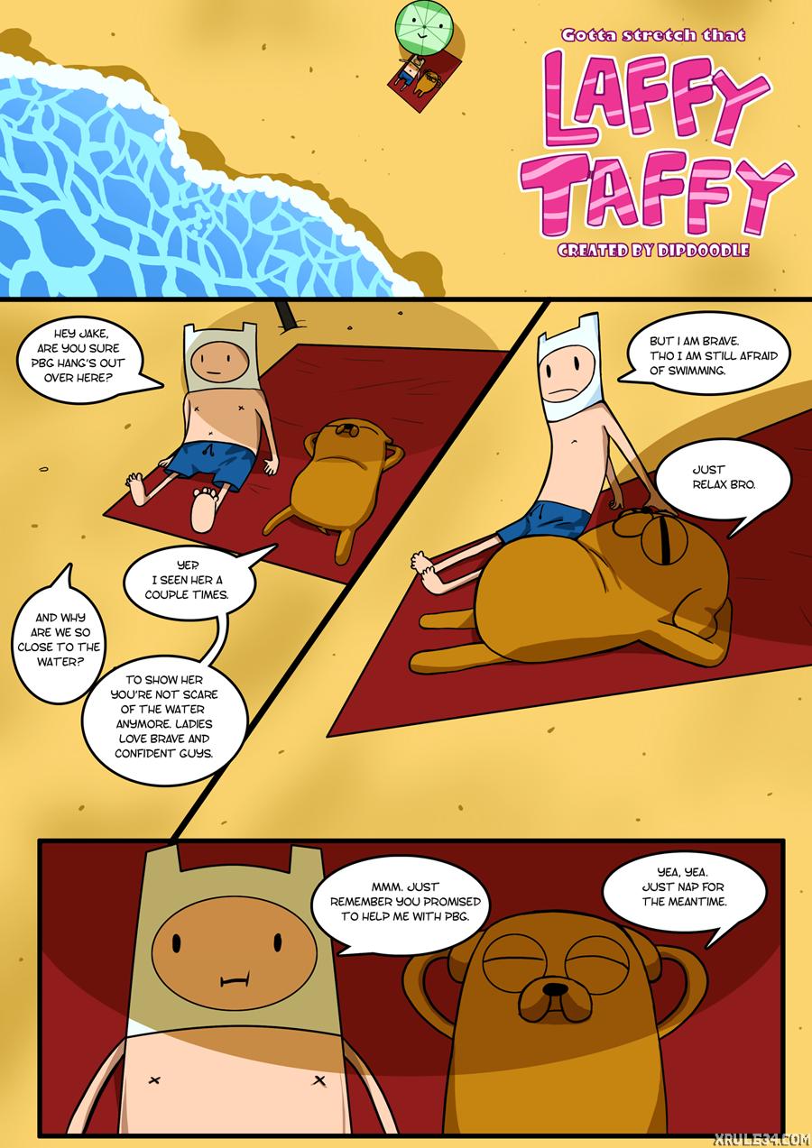 Gotta Stretch That Laffy Taffy - adult comic cover