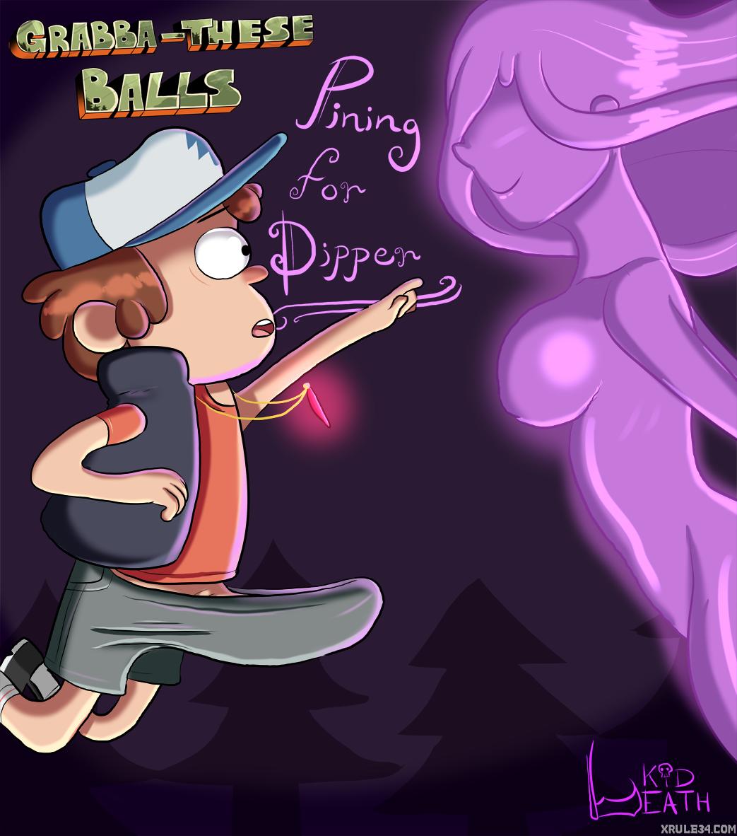 Grabba-These Balls Pining for Dipper - adult comic cover