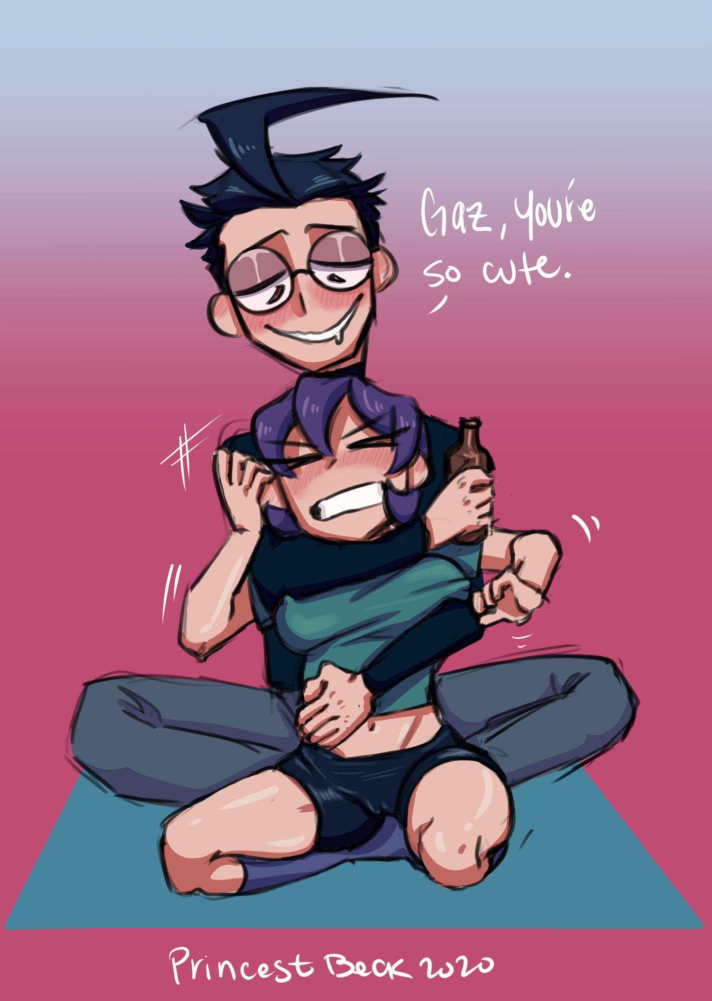 Gross Big Brother - adult comic cover