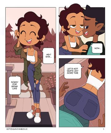 Guz's fantasy with Luz - Read free adult comic online