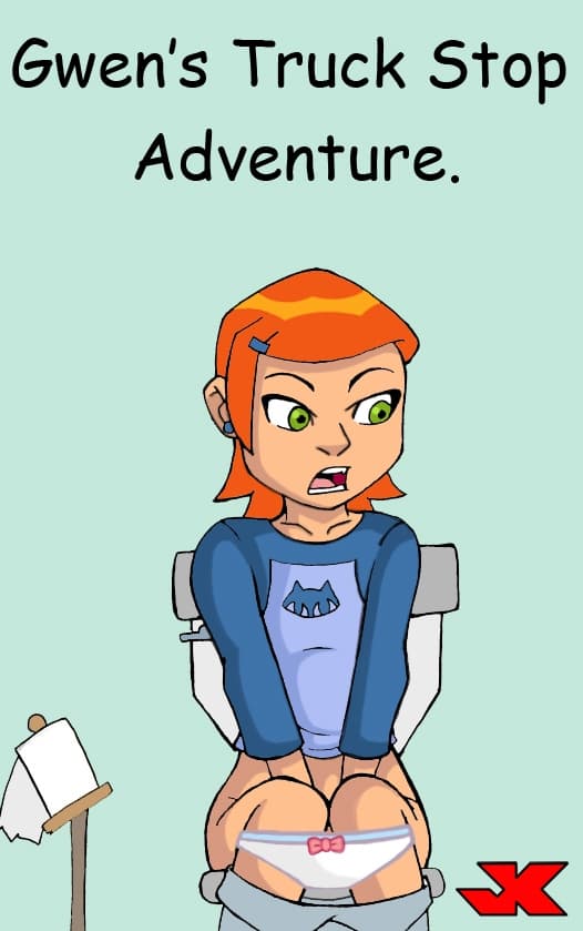 Gwen's Truck Stop Adventure (JK) - adult comic cover