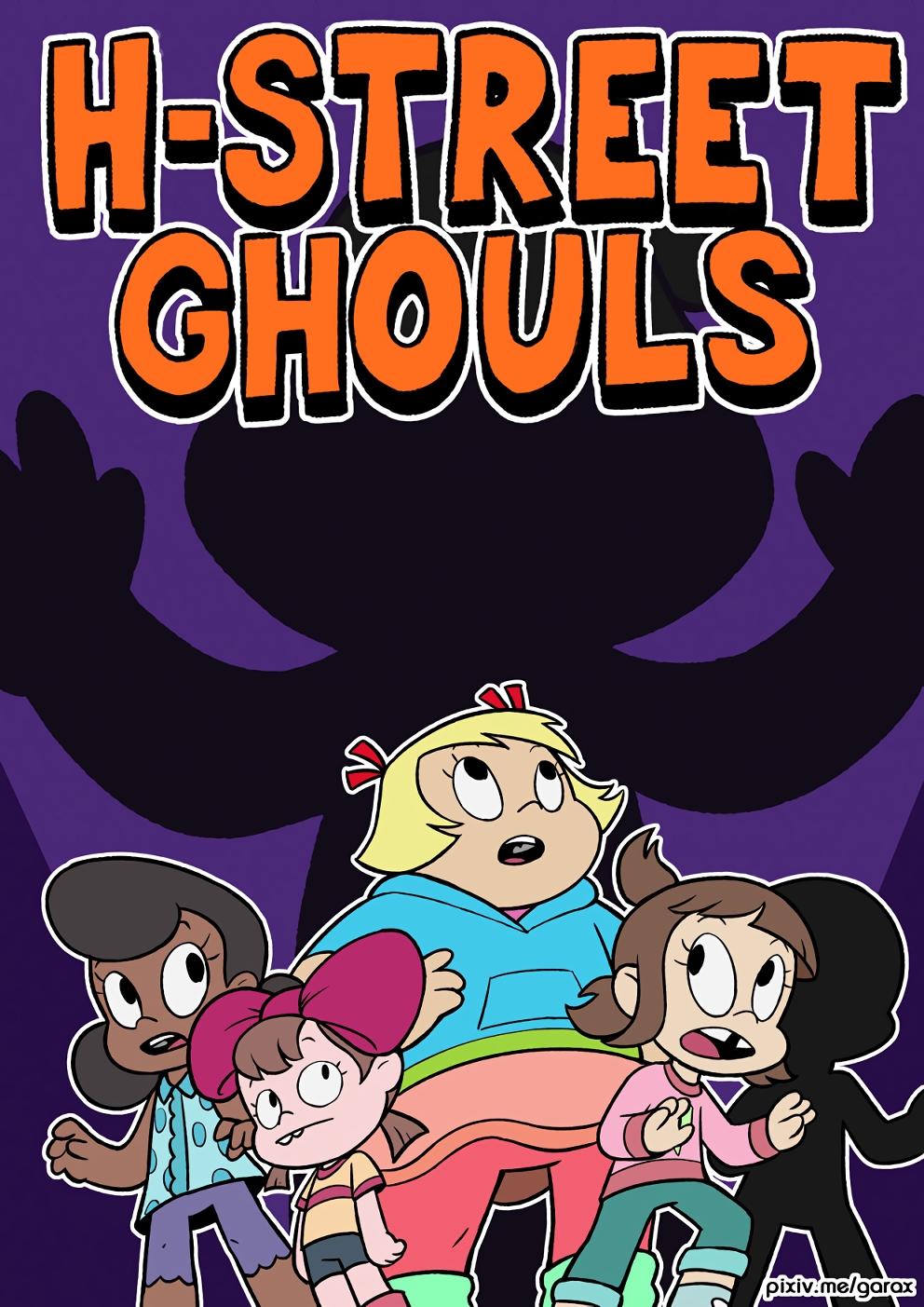 H-Street Ghouls - adult comic cover