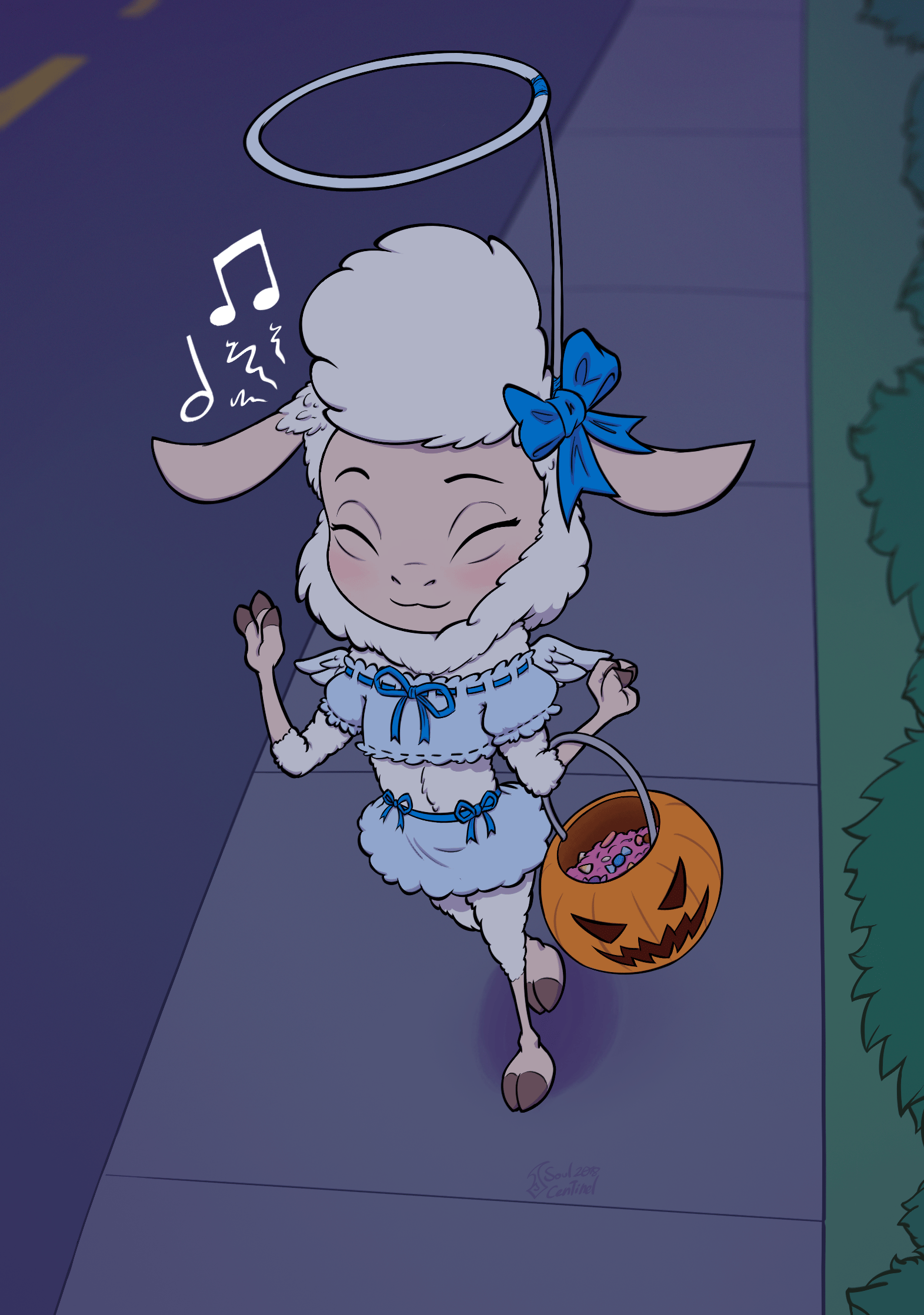 Halloween Bell - adult comic cover