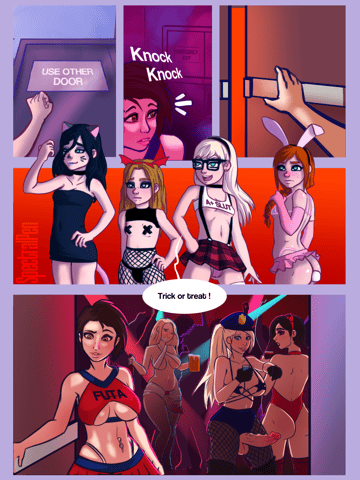 Halloween - Spectral Pen - Read free adult comic online