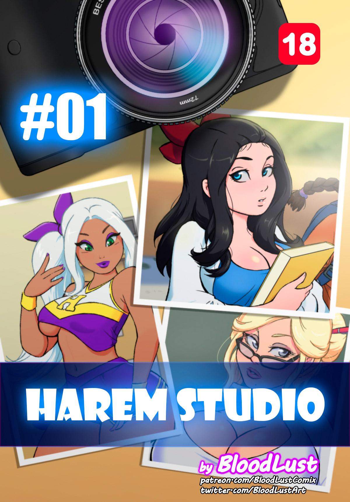 Harem Studio 1 - 8 - adult comic cover