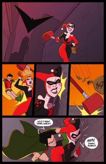 Harley Quinn & Jason Todd - Read free adult comic online