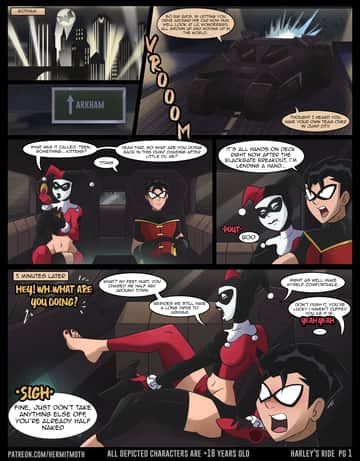 Harley's Ride - Read free adult comic online