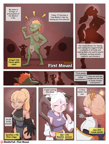 Harness: First Mount - Read free adult comic online