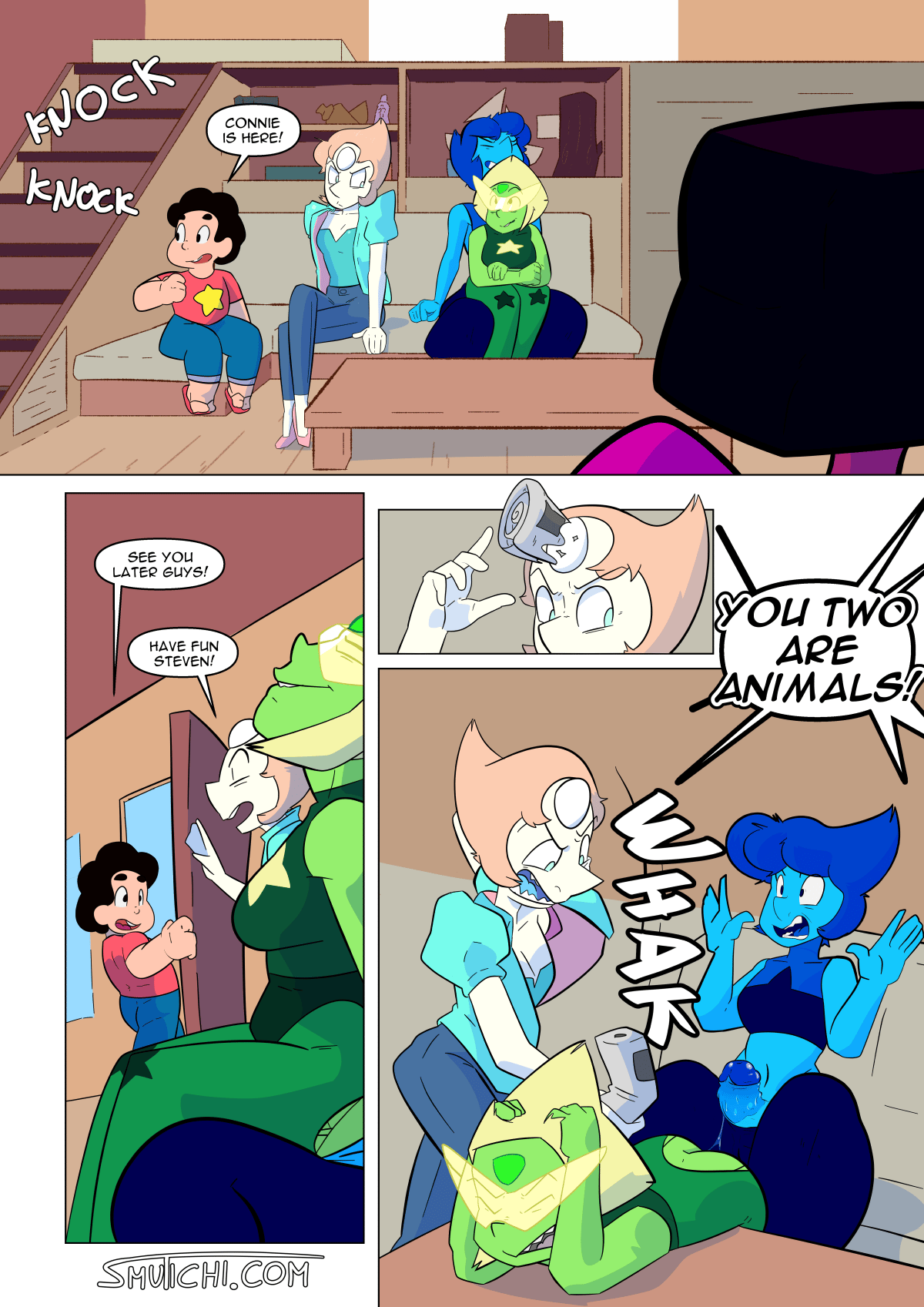 Have a seat - adult comic cover