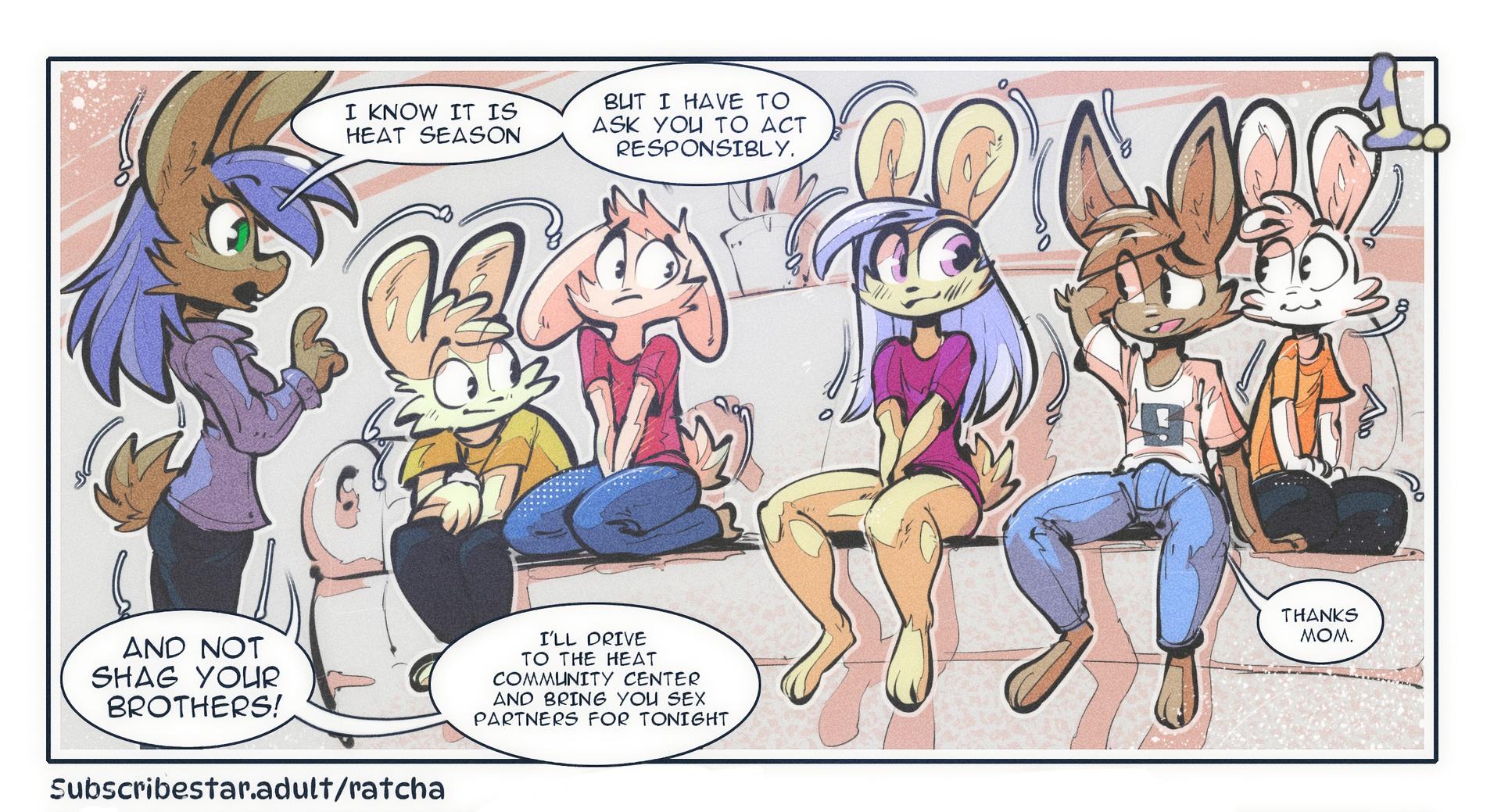 Heat Season - Ratcha - adult comic cover