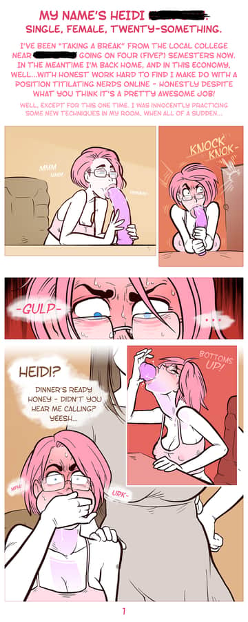 Heidi Whore's Hidey Holes - Read free adult comic online