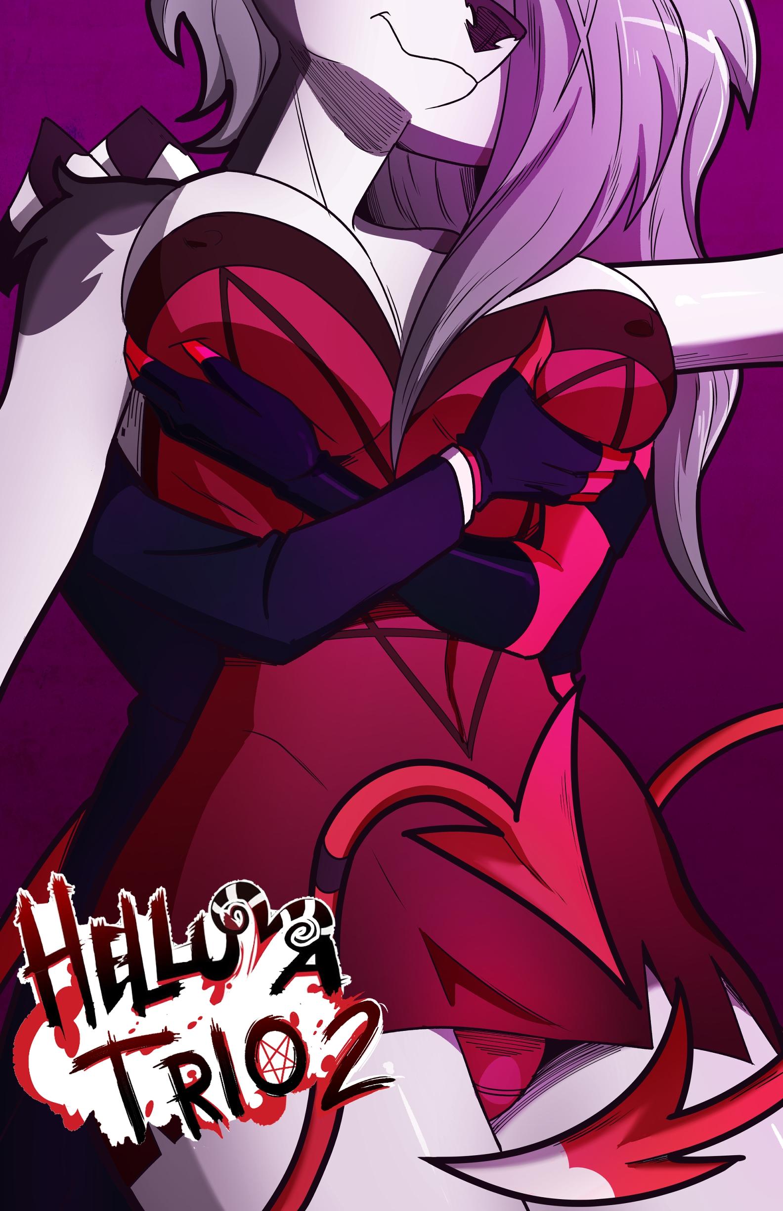 Helluva Trio 2 - adult comic cover