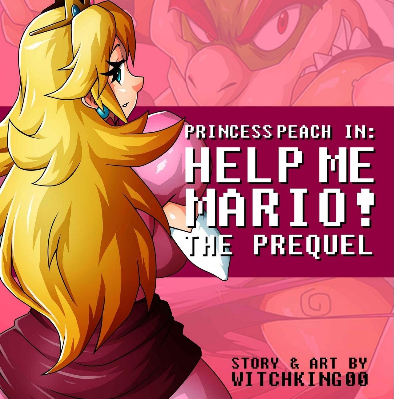 Help Me Mario! The Prequel - adult comic cover