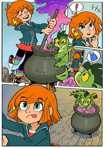 Hexe Lilli - Read free adult comic online