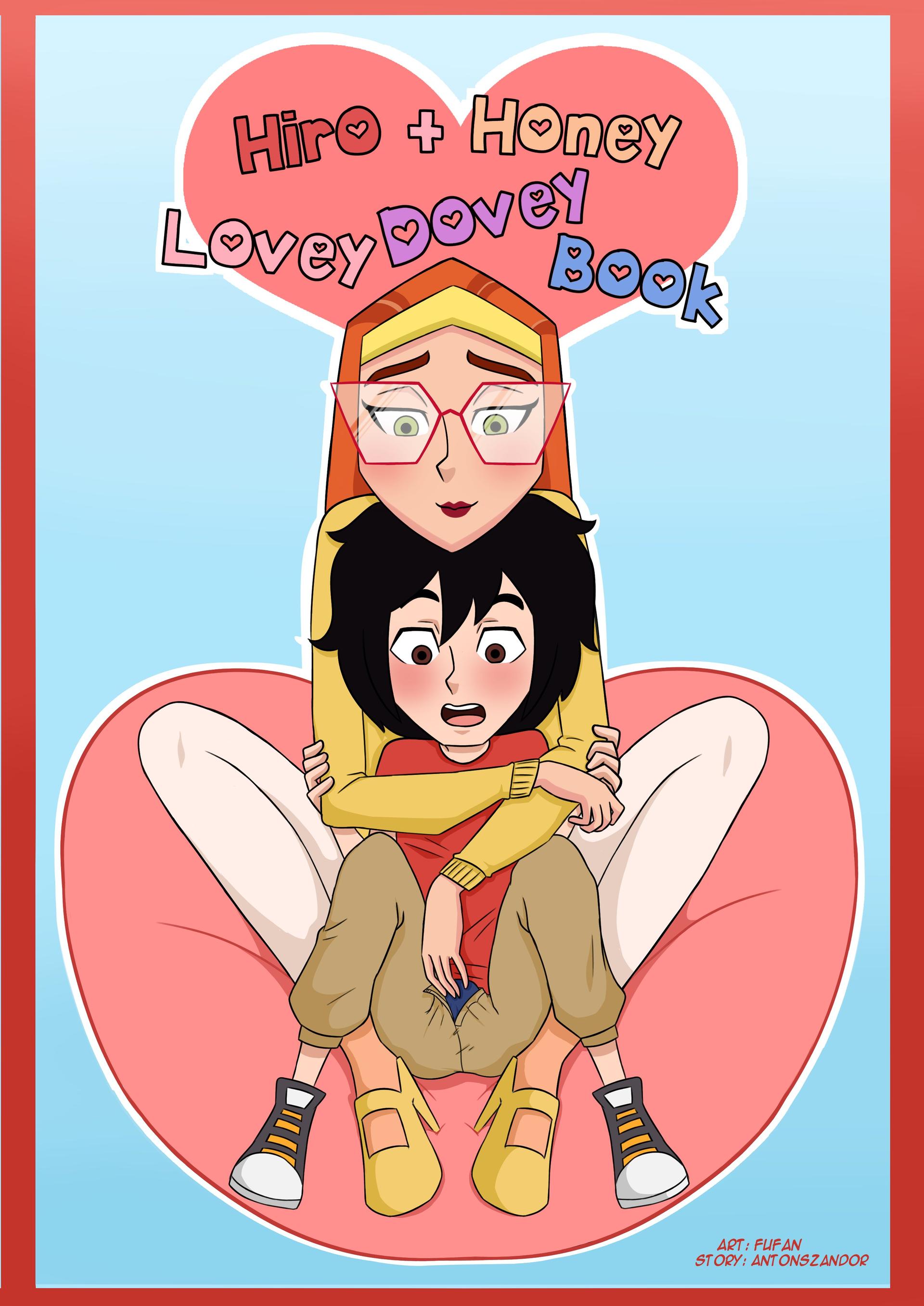 Hiro and Honey Lovey Dovey Book - adult comic cover