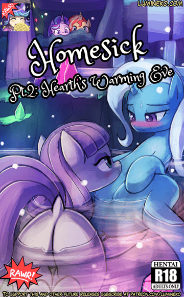 Homesick Part 2: Hearth's Warming Eve - Read free adult comic online