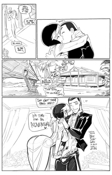 Honeymoon Adventure - Read free adult comic online