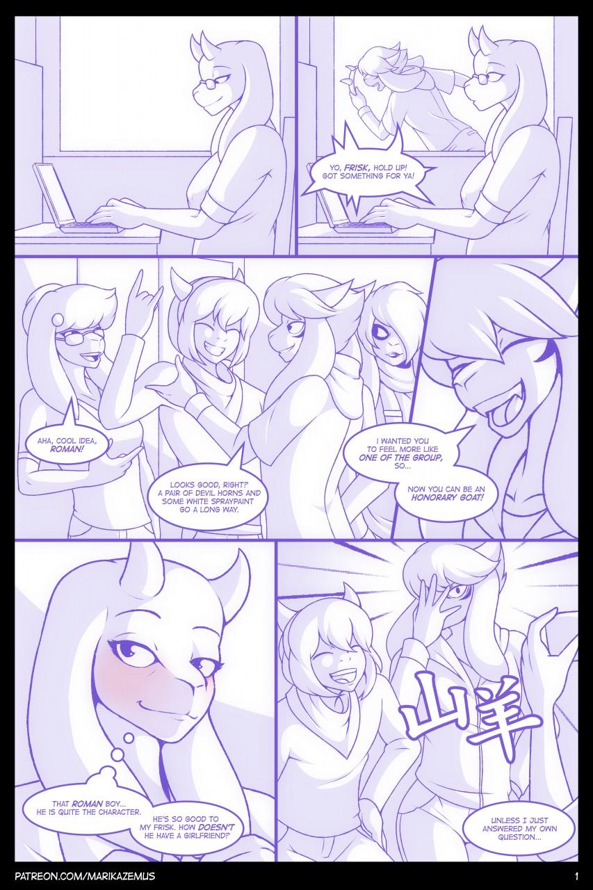 Honor Among Goats - adult comic cover
