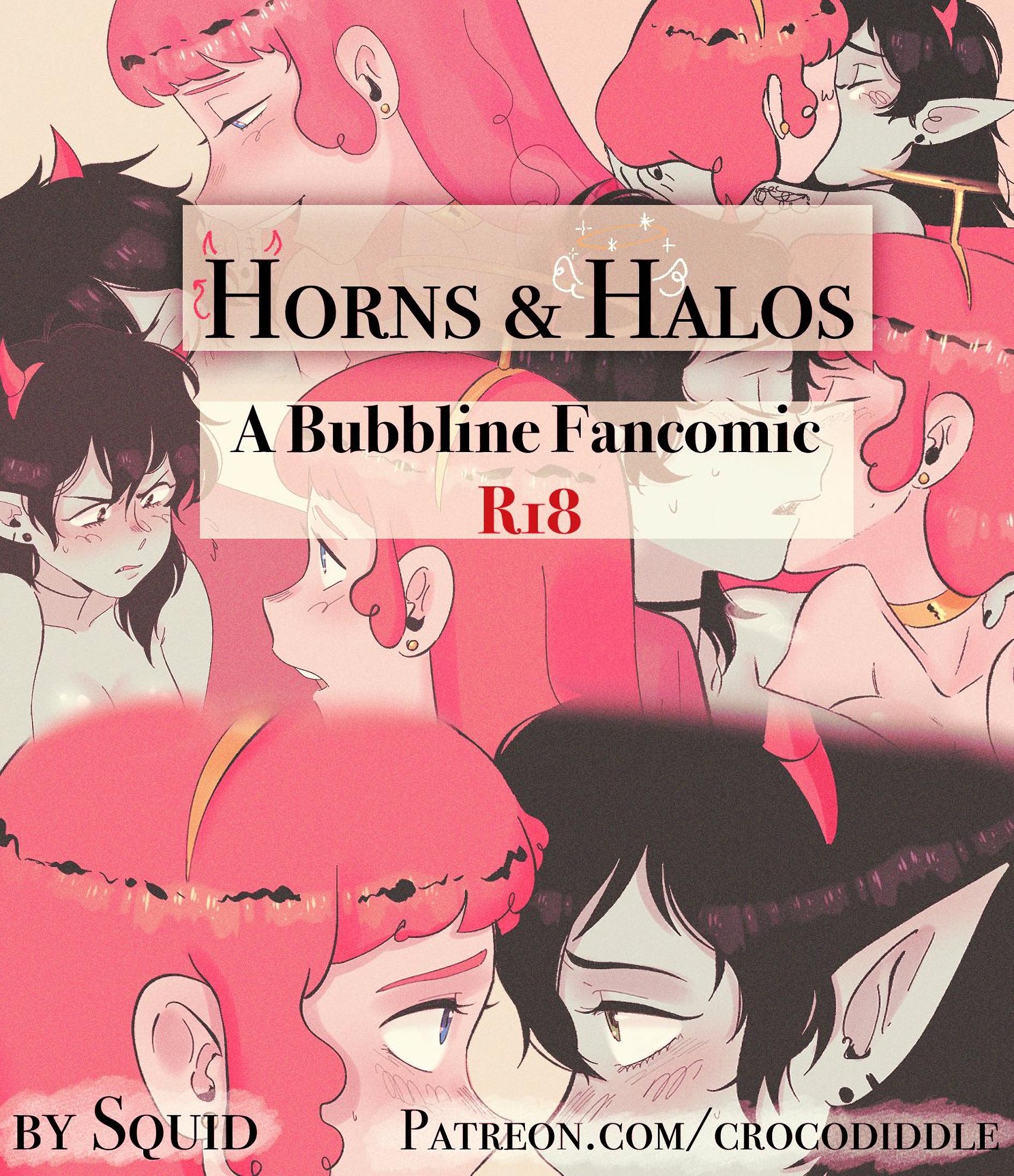 Horns & Halos - A Bubbline Fancomic - adult comic cover