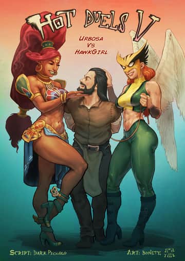 Hot Duels V Urbosa vs Hawkgirl - Read free adult comic online