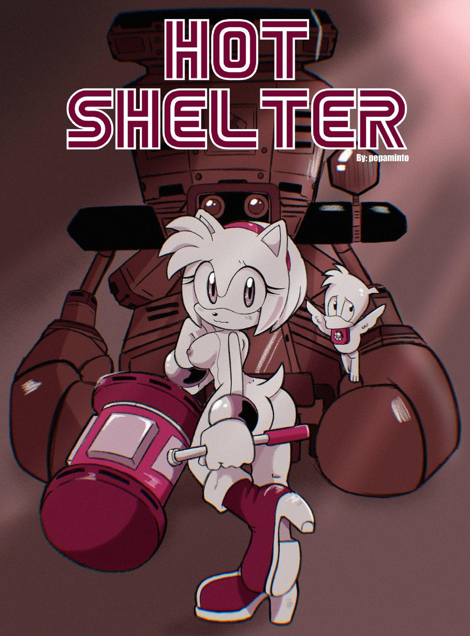 Hot Shelter - adult comic cover