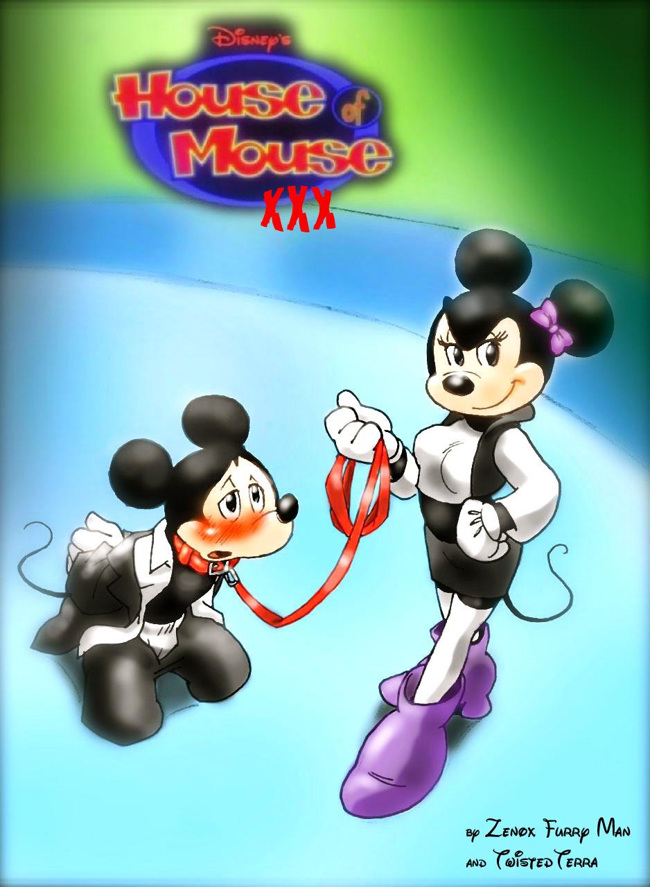 House of Mouse XXX - adult comic cover