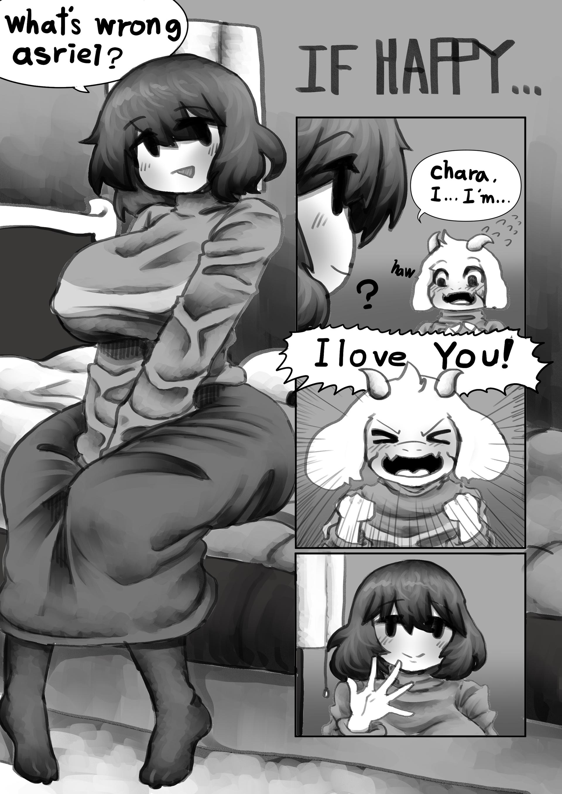 If Happy - adult comic cover