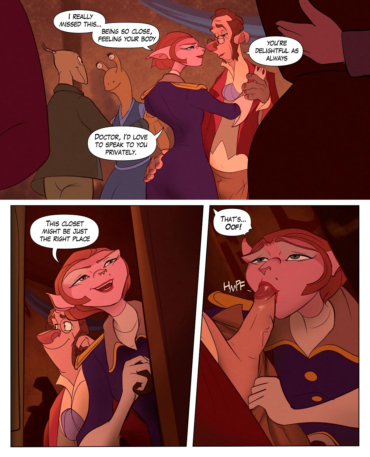 In The Closet - adult comic cover